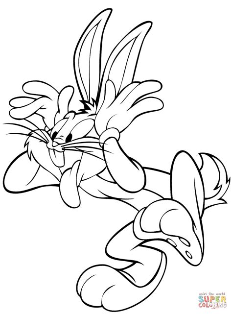 Printable fun halloween coloring pages for kids. Bugs Bunny Neener coloring page | Free Printable Coloring ...