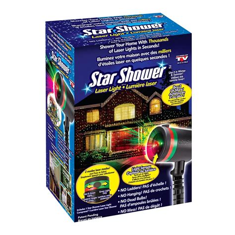 Star Shower Laser Light Projector The Home Depot Canada