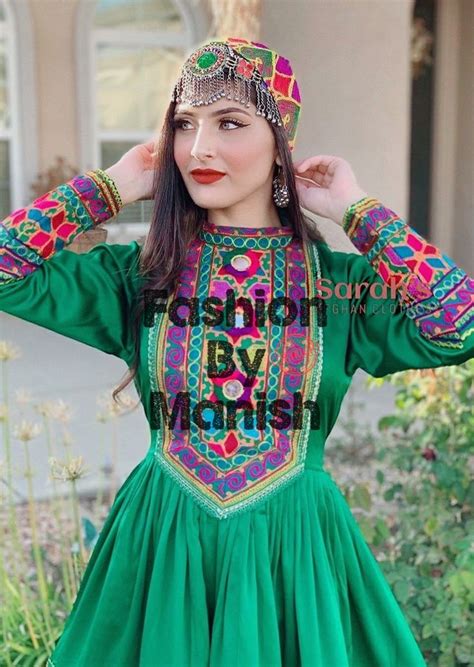 Afghan Dress For Women Handmade Afghani Dress Traditional Afghan Kuchi