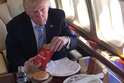 Donald Trumps Mcdonalds Order Popsugar Food