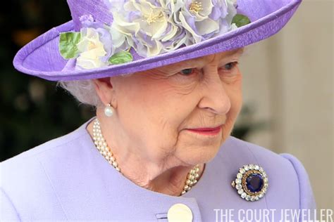 Queen Elizabeths Sapphire Brooches