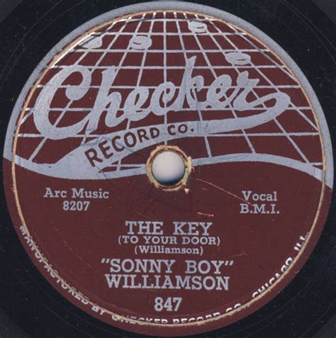 Sonny Boy Williamson Keep It To Yourself The Key 1956 Shellac