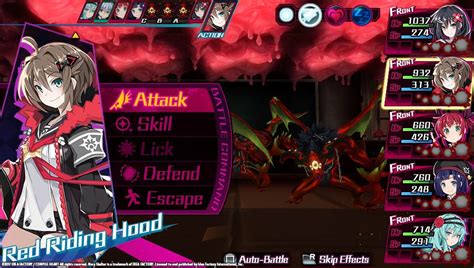 However, the point of the high agi and aoe is to finish. Mary Skelter: Nightmares (Game) | GamerClick.it