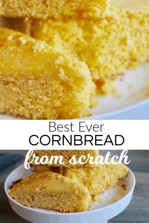 When i set out to make cornbread, since i'm canadian with no predetermined ideas of what it should taste like, i just experimented with different note: Easy Golden Cornbread Recipe