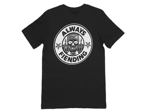Fiend Bmx Reynolds T Shirt Black Kunstform Bmx Shop And Mailorder