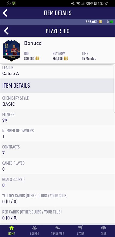 A first owner TOTY Bonucci card? Hm..... : FIFA