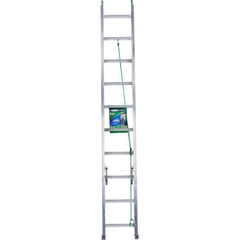 Werner Type Ii Aluminum D Rung Extension Ladder 20 D1220 2 Blain