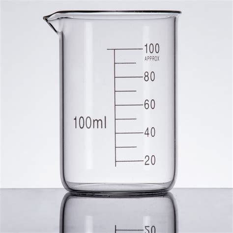 Libbey 56804 Chemistry Bar 3 38 Oz 100 Ml Beaker Glass 12 Case