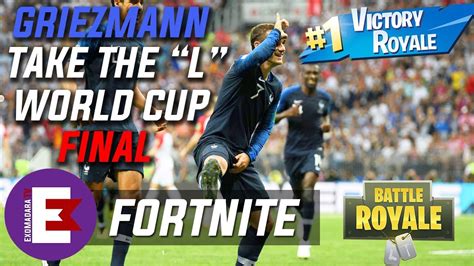 Griezmann Fortnite Celebration World Cup Final France Croatia 2018