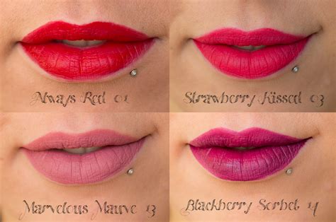Sephora Cream Lip Stains Review And Swatches Alices Beauty Madness