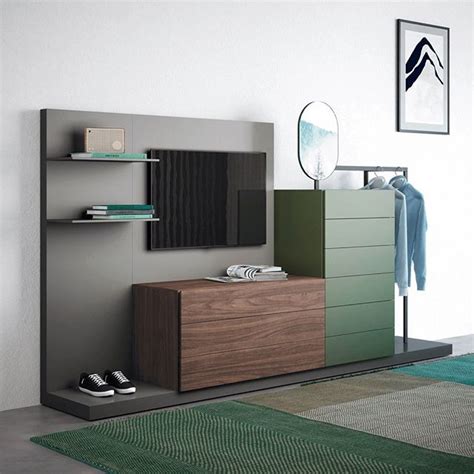 These small cabinets or drawers allow for more storage than the traditional bedside table. Pin by Martin Bogdanovski on Interior Design in 2020 ...