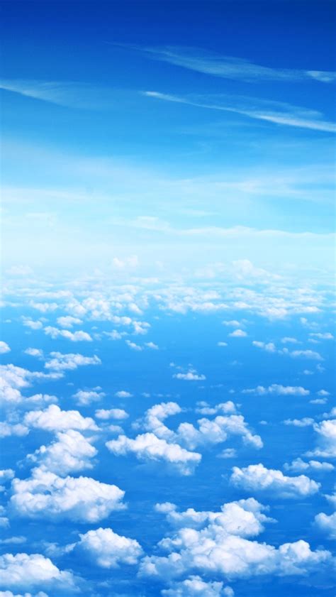 47 Blue Sky Iphone Wallpaper Wallpapersafari