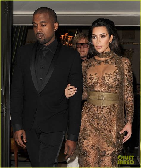 Kim Kardashian And Kanye West Have Date Night At Vogue 100 Gala Photo