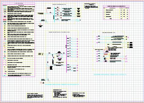 Diagrama Unifilar Tablero De Control 1385 Kb Bibliocad