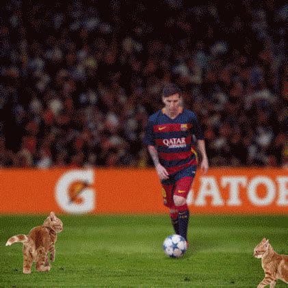 Futbol club barcelona, conocido familiarmente como el barça, es un club de fútbol profesional, con sede en barcelona, cataluña, españa. Lionel Messi GIFs - Get the best GIF on GIPHY