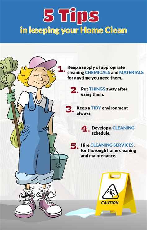 5 tips in keeping your home clean tips home cleaning chemicals clean house cleaning hacks
