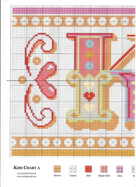 Lá vai a segunda parte do circus abc domingo que vem tem primitive ouija board pdf cross stich pattern | etsy. #8 - Emily's Peacock HUGS & KISSES Pillow - ameliem ...