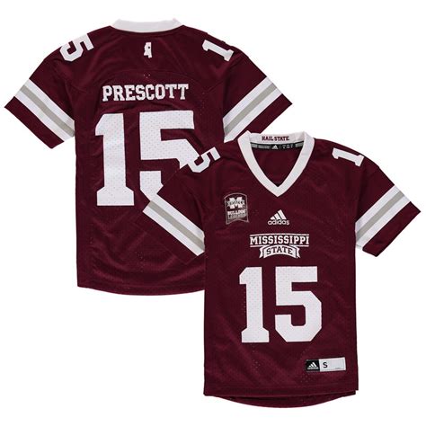 Jun 10, 2021 · prescott had been linked to adidas since 2016, his pro bowl rookie season with the cowboys. Dak Prescott Mississippi State Bulldogs adidas Youth ...