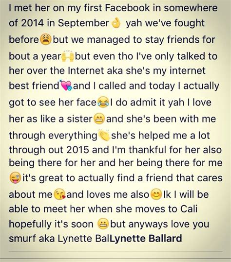 Wishing you a very happy birthday and all the best for the coming year. So I wrote this for my internet best friend I don't ...