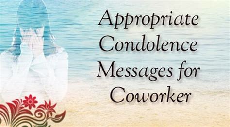 Condolence Message For Office Colleague Werohmedia