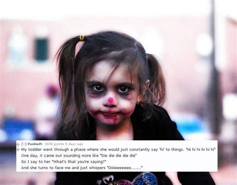 Pin By 🎈darksideskye🎈 On Horror Things Kids Say Creepy Things Kids
