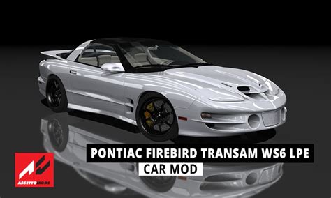 Pontiac Archives Assetto Corsa Mods