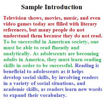 These sentences will form the entire thesis that you will explore in. Introduction paragraph. Essay Generator. 2019-01-10