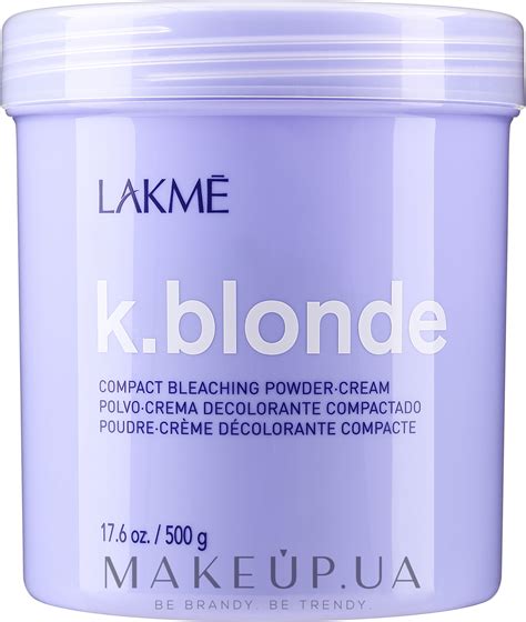 Lakme Kblonde Compact Bleaching Powder Cream Компактная обесцвечивающая крем пудра купить по