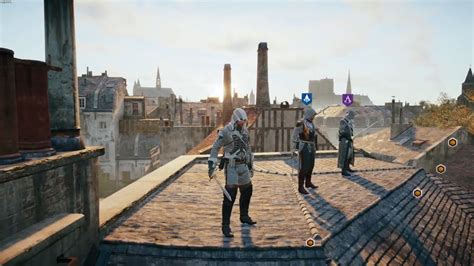 Assassin S Creed Unity Co Op Free Roam Fun Coordinated Stealth Youtube