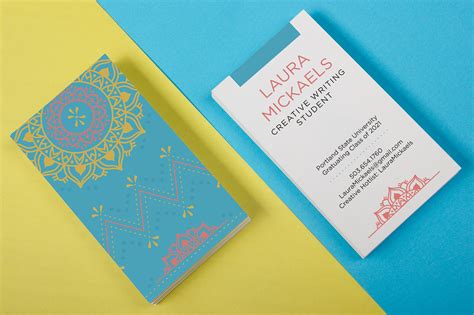 I had a networking drink a few weeks ago and one of the students had his own business cards with him which he handed to all employees (and some students). Why Students Need Business Cards | Primoprint Blog