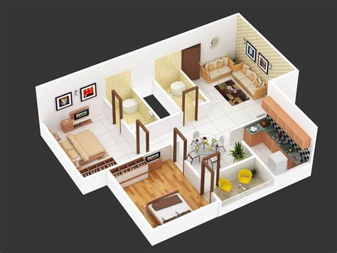 10 Modern 2 Bhk Floor Plan Ideas For Indian Homes Happho