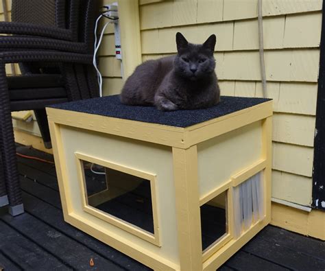 How To Make A Heated Cat Box