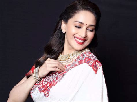 The Most Gorgeous Saris Worn By Madhuri Dixit Times Of India