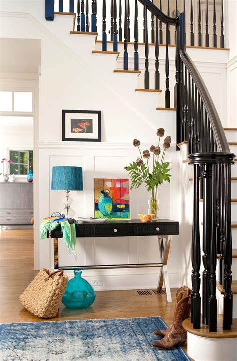 25 Stair Railing Ideas To Elevate Your Homes Style Painted Stair
