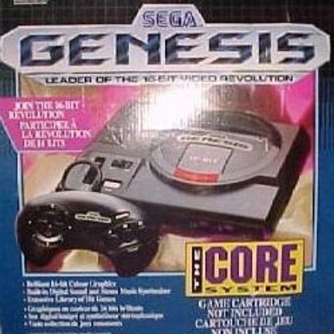 Sega Genesis Original Core Systemconsole Complete In Box For Sale
