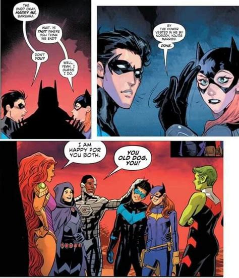 Batman And Catwoman Talking To Each Other In A Comic Strip With The