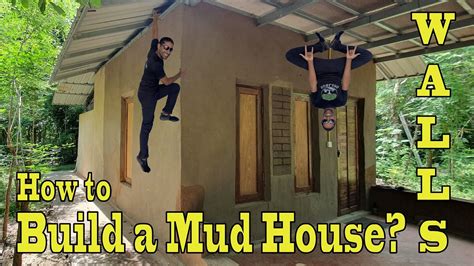 How To Build A Cob Mud House Building The Walls Off The Grid Life