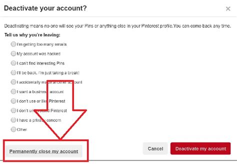 how to delete pinterest account [steps with pictures] delete wiki