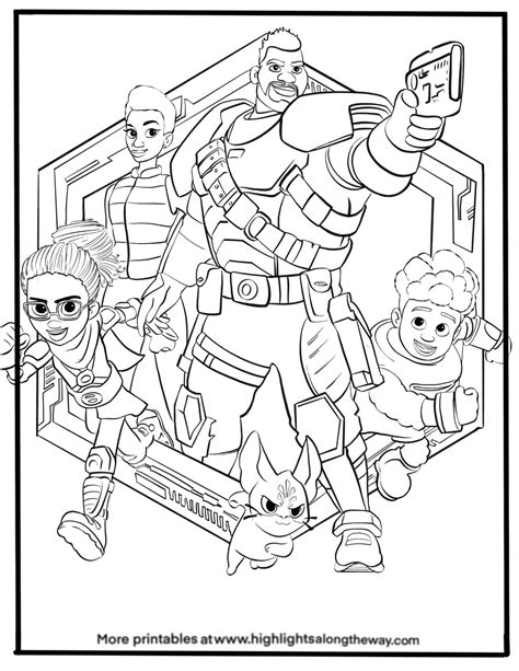 My Dad The Bounty Hunter Coloring Pages