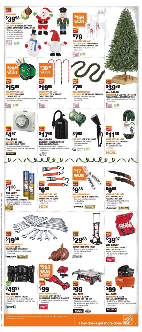 Home Depot Black Friday 2020 Current Weekly Ad 1108 12022020 3