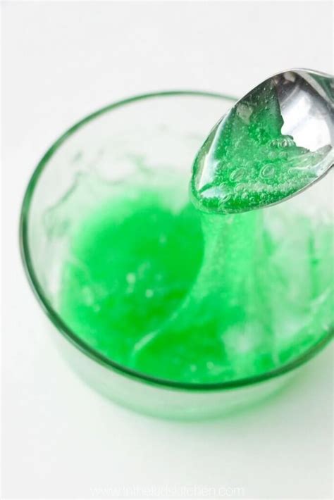 Edible Gummy Bear Slime Only 3 Ingredients With Video In The