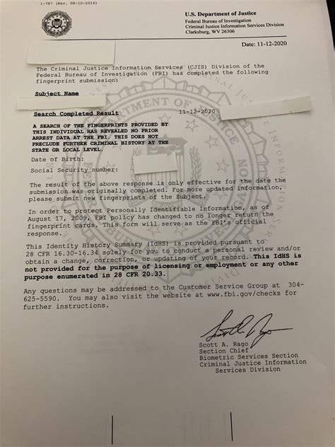 미국에서 Apostille(어포스티유) 받은 FBI 범죄경력증명서 – Smart US Living : 현명한 미국생활의 길잡이