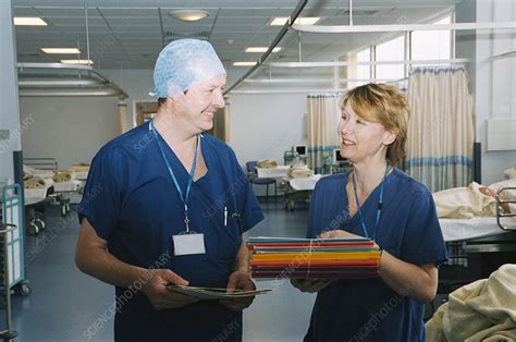 Patient Handover Stock Image M5410386 Science Photo Library