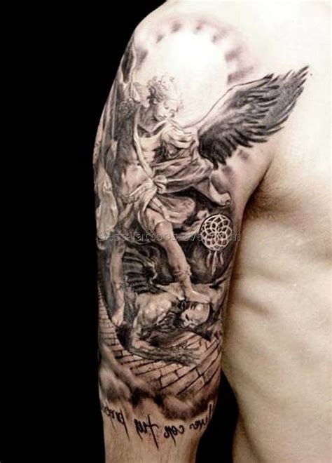 Warrior Guardian Angel Tattoos For Men Forearm Best Tattoo Ideas