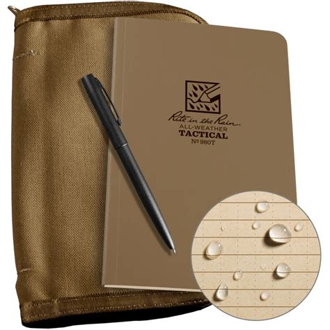 Rite In The Rain Tactical Field Book Kit No 980t Kit