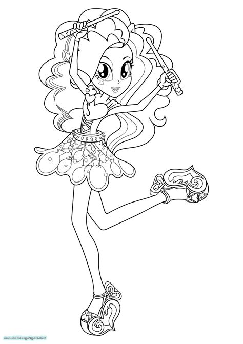Insist on using crayons over watercolor, as the latter may be difficult to handle. Equestria Girls Rainbow Rocks Coloring Pages