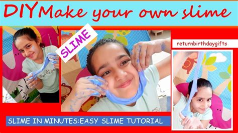 Diy Slime How To Make Slime At Home Make Your Own Slime Youtube