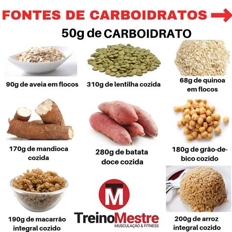 Proteína E Carboidrato Alimentos