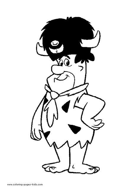 Free Printable Fred Flintstones Coloring Pages