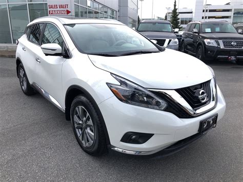 North Vancouver Nissan 2018 Nissan Murano Sl Awd Cvt